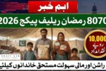 8070 Ramzan Relief Package 2026