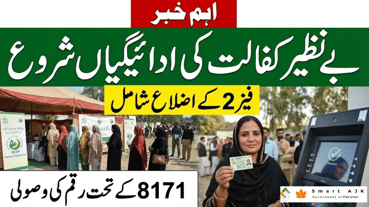 Benazir Kafalat Program Payments Begin for Phase Two Districts in 2026
