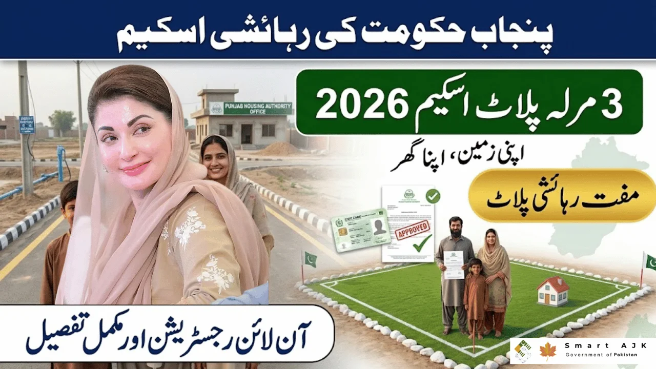 CM Punjab 3 Marla Plot Scheme 2026
