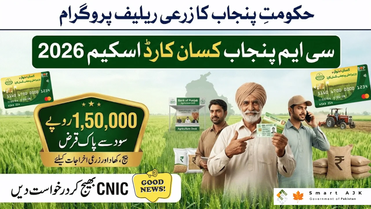 CM Punjab Kisan Card Scheme 2026 – Get Interest-Free Loan up to Rs. 150,000 (Complete Guide)