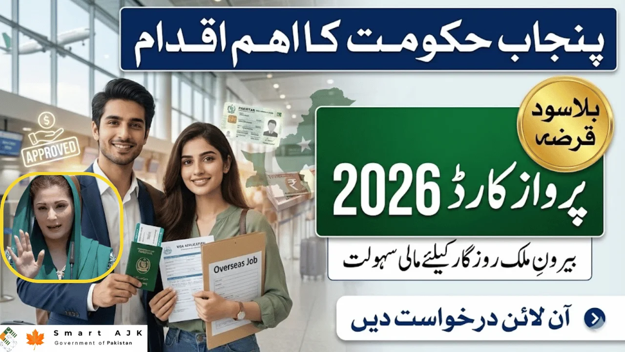 CM Punjab Parwaaz Card 2026 Interest-Free Loan for Overseas Jobs Explained Clearly
