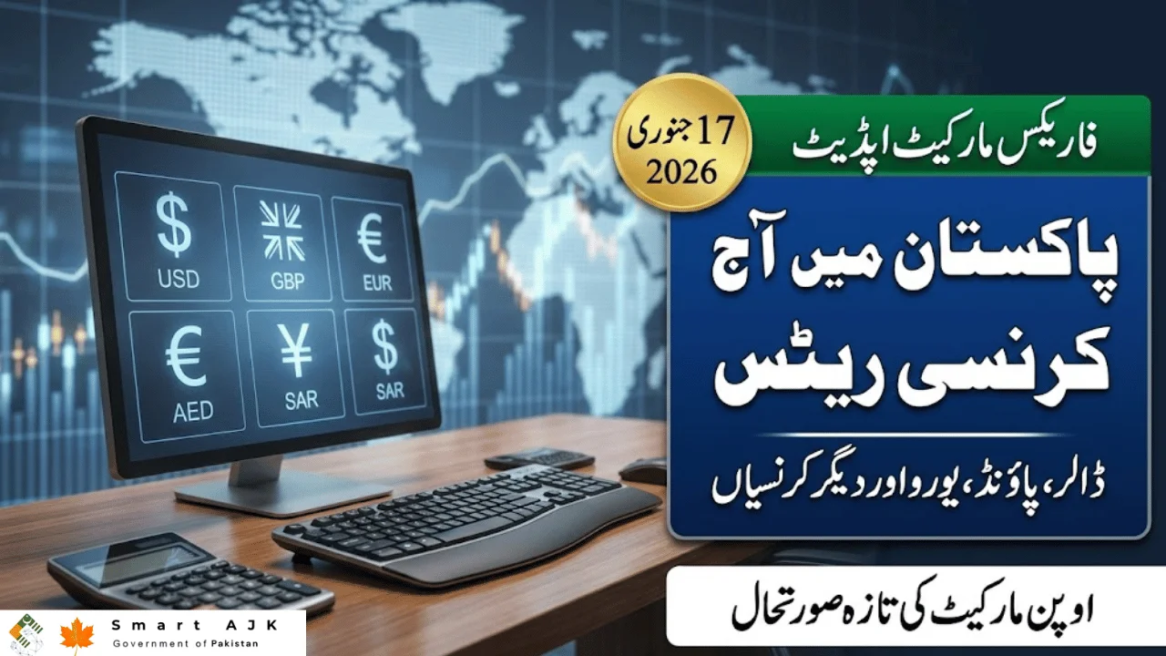 Currency Rates in Pakistan Today — 17 January 2026