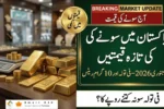 Gold Prices in Pakistan Today (16 January 2026) — Latest Rates, Silver & Global Market
