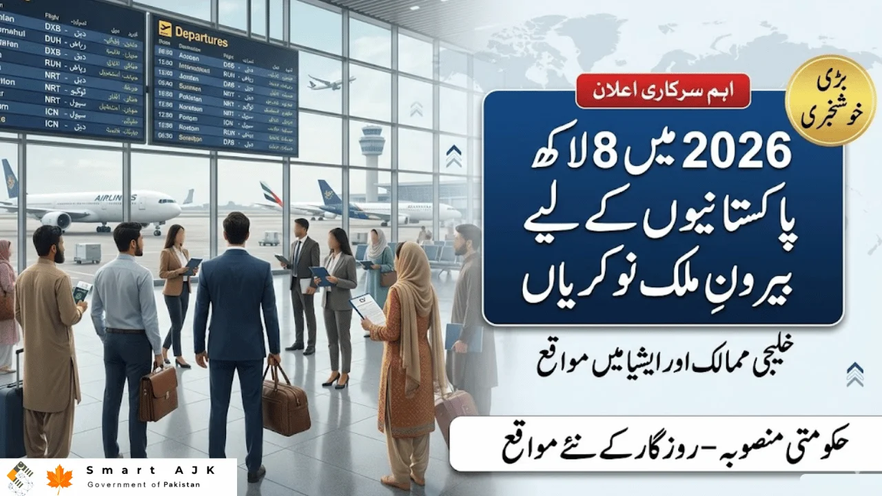 Pakistan Plans Overseas Jobs for 800,000 Workers in 2026