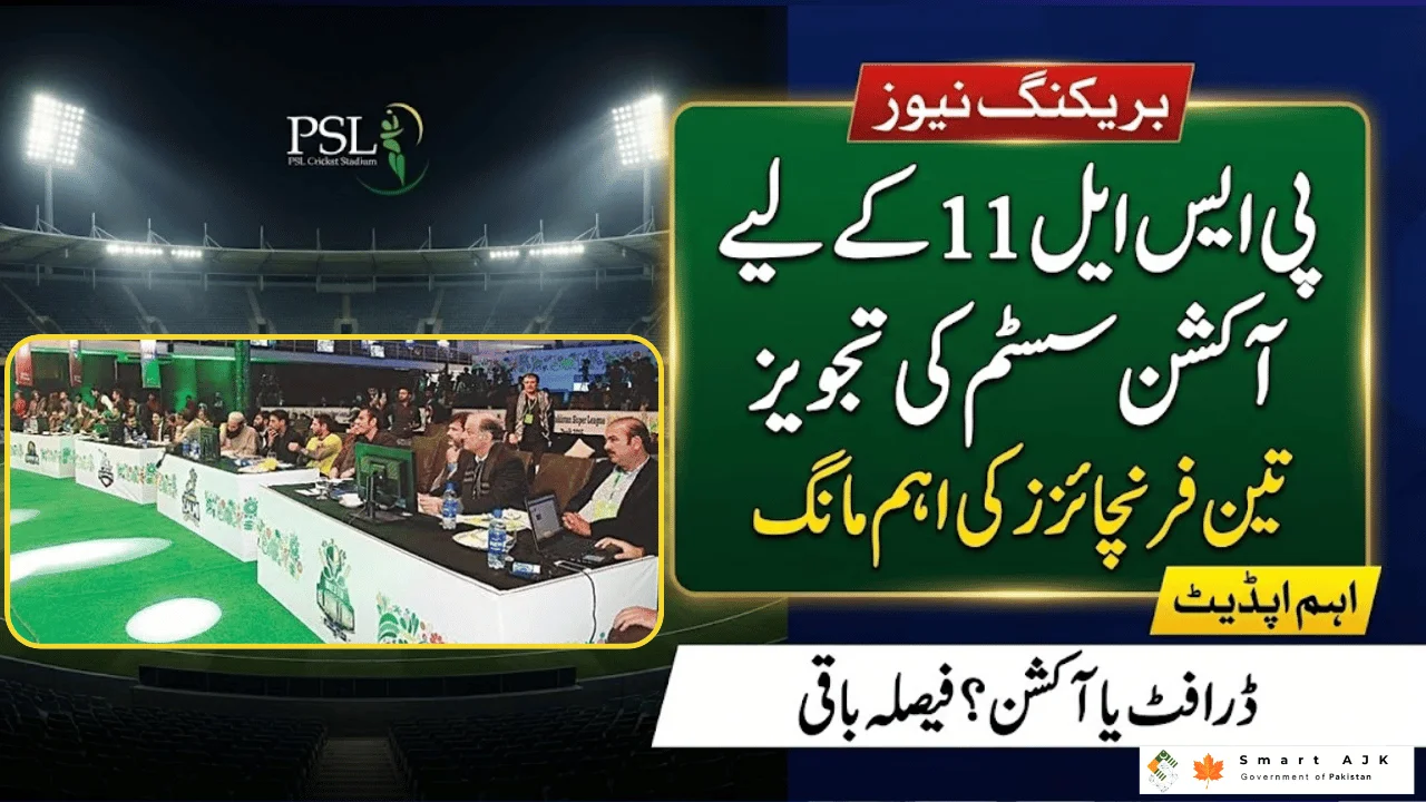 Three PSL Teams Want Auction System for PSL 11