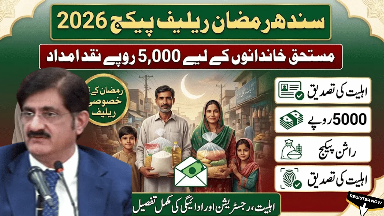 Sindh Ramzan Relief Package 2026