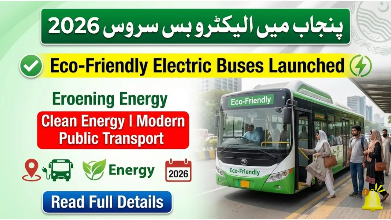 Punjab Launches Electro Bus Service 2026 in Another District to Promote Eco-Friendly Transport